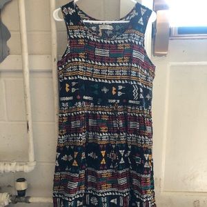 Tribal pattern dress
